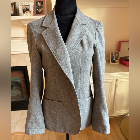 OSCAR DE LA RENTA Vintage Gray Jacket GVC - Picture 1 of 7